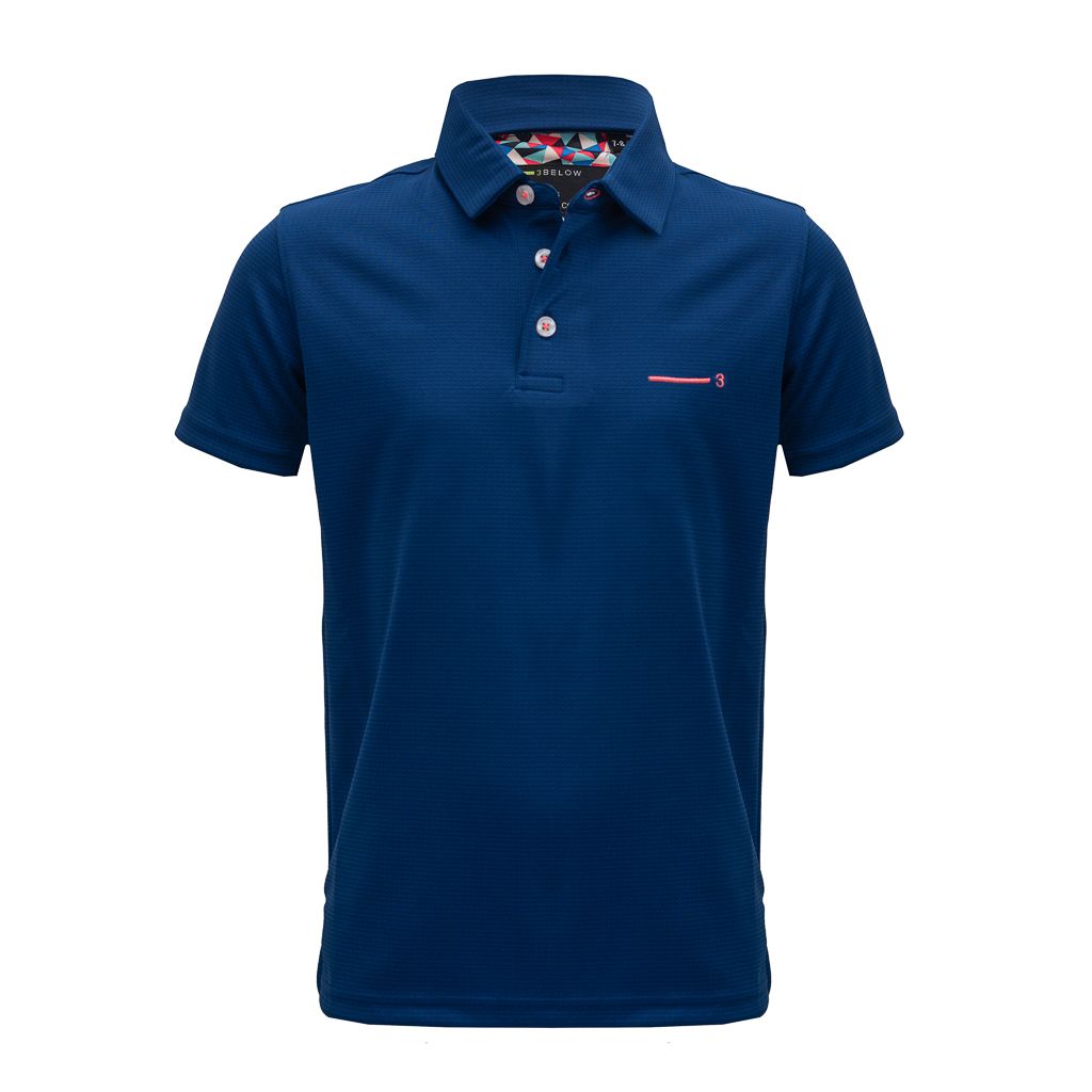 INDIGO KID'S GOLF T-SHIRT